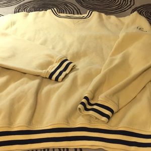 Cutter and buck XL yellow sweater